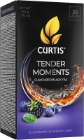 Чай CURTIS "Tender Moments" 25 пак., черный со вкусом ягод и мяты