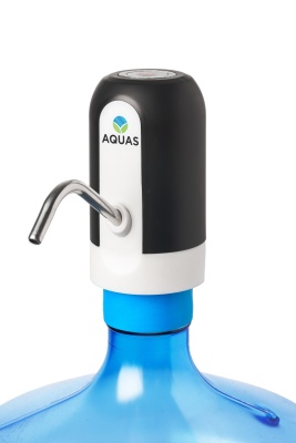 Помпа электрическая для воды AQUAS черная