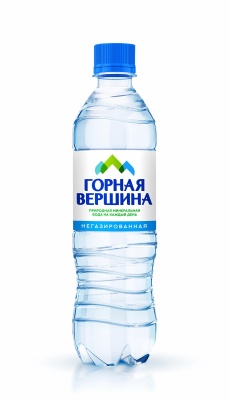 Мин вода Горная вершина 0,5 н/газ (12 шт./упак.)