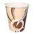 Стакан "Coffee Flavor" 250мл., 50 шт. однослойный бумажный 