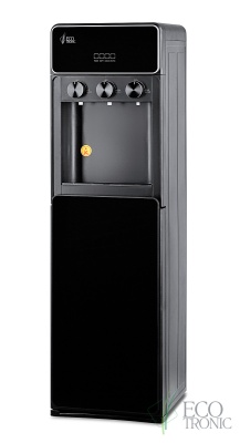 Кулер Ecotronic K42-LXE black, напольный, электронный, с нижней загрузкой