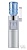 Кулер для воды Ecotronic H1-L white-silver, напольный компрессорный