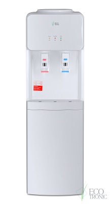 Кулер для воды  Ecotronic J21-LC white-grey, напольный, компрессорный со шкафчиком