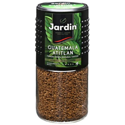 Кофе "JARDIN" Guatemala atitlan 95гр (стекло) растворимый, натуральный, сублимированный