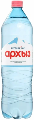 Мин вода "Легенда Гор Архыз" 1,5 газ (6 шт.упак)