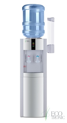 Кулер Ecotronic H1 - LE V.2, white-silver напольный, электронный