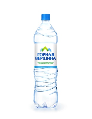 Мин вода Горная вершина 1,5 н/газ (6 шт./упак.)