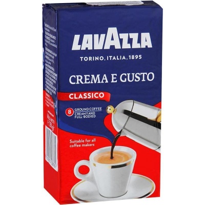 Кофе Lavazza Crema e Gusto молотый 250гр