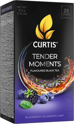 Чай CURTIS "Tender Moments" 25 пак., черный со вкусом ягод и мяты