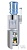 Кулер для воды  Ecotronic H1 - LF white-silver напольный, компрессорный с холодильником