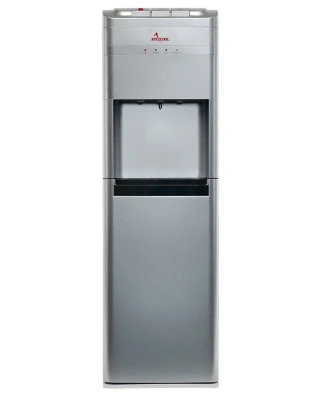 Кулер для воды  APEXCOOL HD-1363LD-N, серебро, напольный, электронный с нижней загрузкой