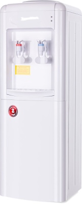 Кулер для воды "AquaWork" 10 LR белый, напольный, компрессорный