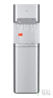 Кулер для воды  Ecotronic B5-LX silver, напольный, компрессорный, с нижней загрузкой